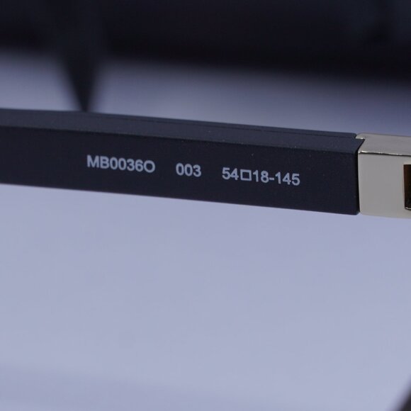 Montblanc MB0036O 003 Rectangle Eyeglasses 54mm – Havana - Picture 8 of 10